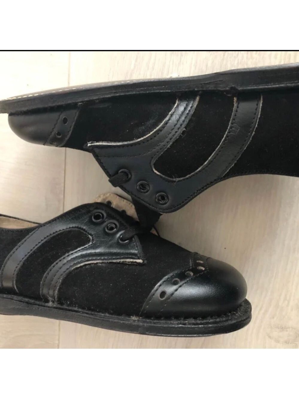 Vintage Boys Shoes Chapmans Exclusive Deluxe NIB Mid Century Oxfords Staging - Picture 11 of 12